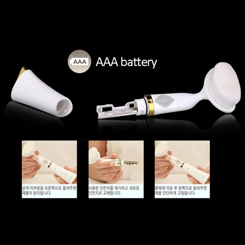 Cleanser South Korea Pobling Electric wash face brush Machine Facial Pore Cleaner Body Cleaning Skin Massager beauty tool