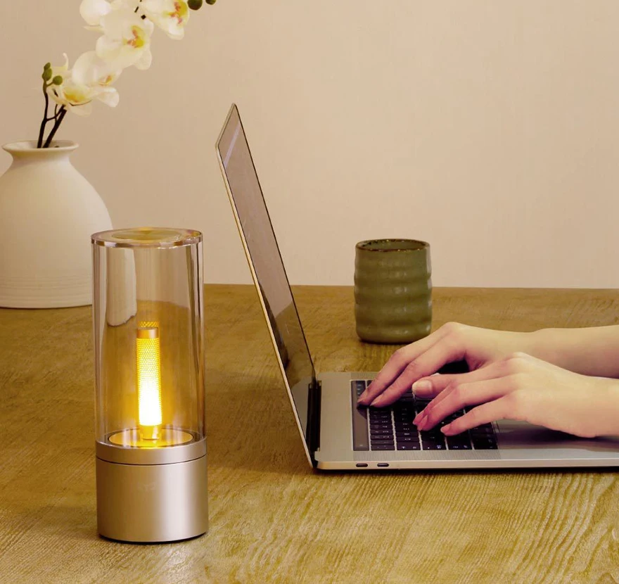 Xiaomi Yeelight Candle Light Romantic Smart Control Led Night Dinner Bed Lamp Mijia Birthday Gift f