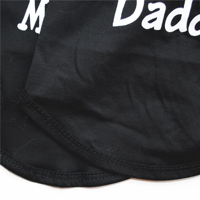 Pet Dog Cloths Spring/Summer Pet Dog Vest T-Shirt Letter I LOVE MY MOMMY Daddy Dog Shirt Pet Clothes For Small Puppy Dogs Cats
