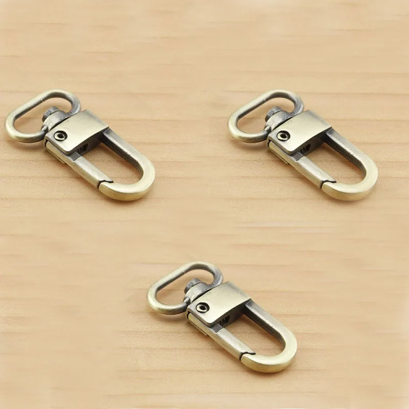 4cm anti brass metal snap hooks purse and bag hooks 50pcsin Bag Parts