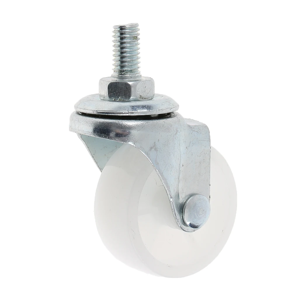 1.5'' Furniture Pram Chair Universal Swivel Caster Wheel Replacement, PP - Flexible