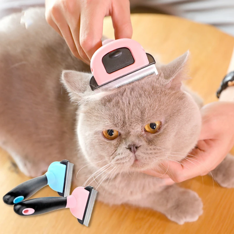 

Combs Dog Hair Remover Cat Brush Grooming Tools Detachable Clipper Attachment Pet Trimmer Combs for Cat Pet Supply