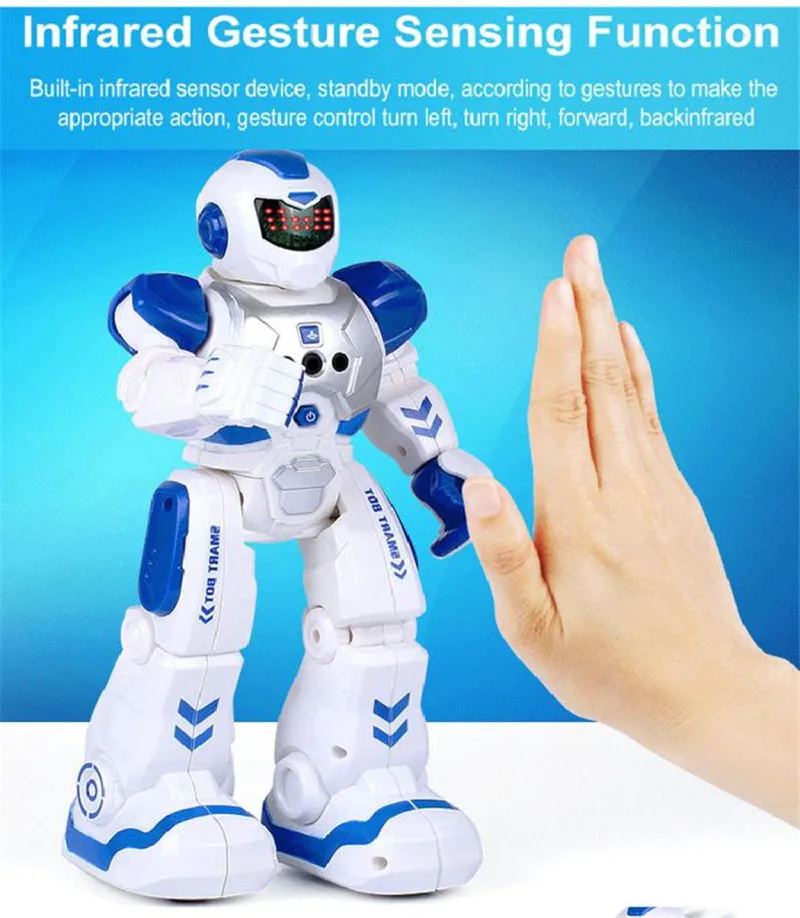 Робот на управлении кодом. Робот управление жестами. remote control робот. смарт робот игрушка jly toys.