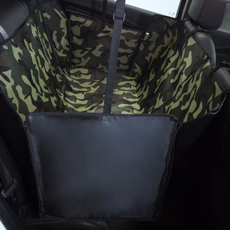 Pet Carriers Waterproof Dog Car Seat Cover Black Back Bench Seat