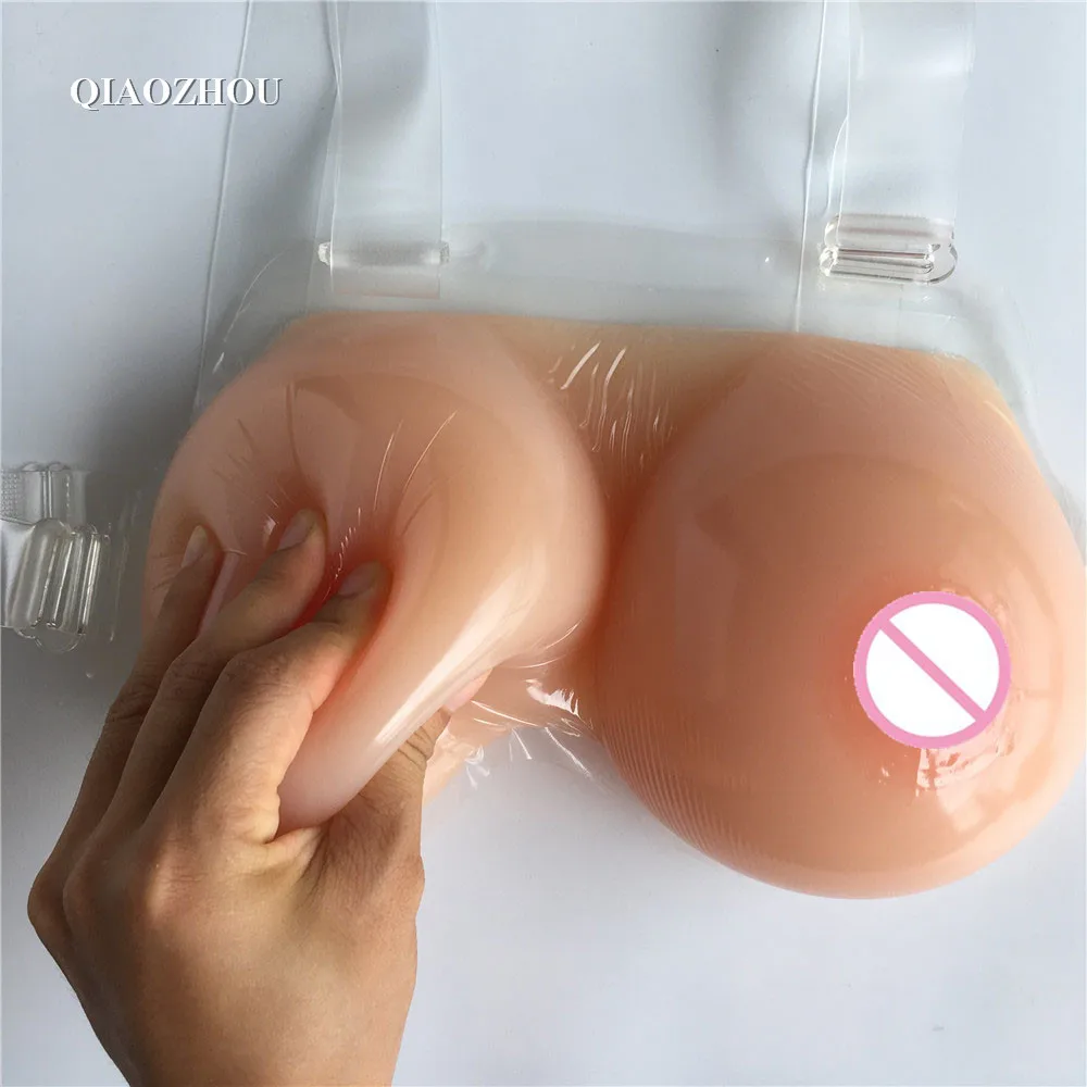 1000 real silicone breasts with straps