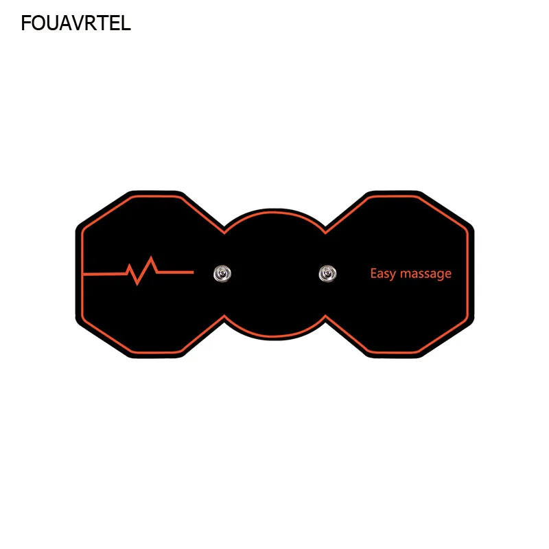 FOUAVRTEL супер качество массажер для шеи EMS мышечный тренажер для шеи стимулятор мышц брюшной шеи спины массажер для тела