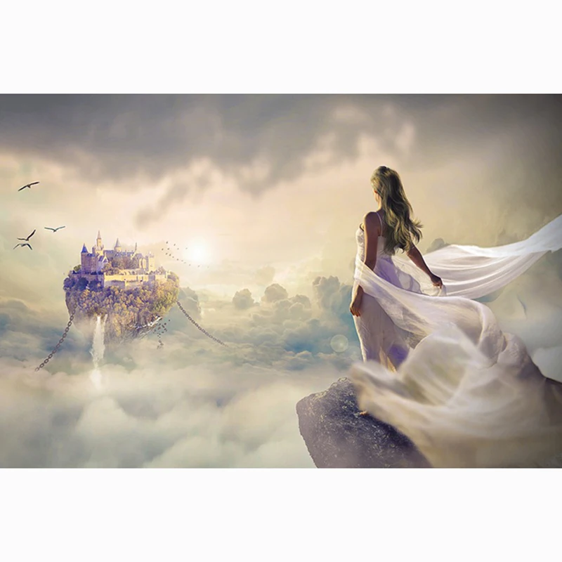 

5D DIY Full Square Diamond Painting Cross Stitch "Fairy Fairy" 3D Diamond Embroidery Rhinestone Mosaic Home Decor Gift