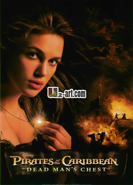 

Canvas prints beautiful lady art of movie picture pirates of the caribbean elizabeth swann HR0050B Free shipping