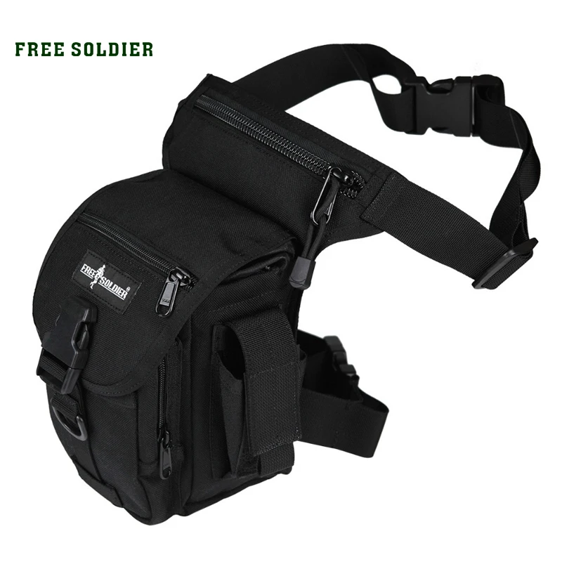 Prix pour FREE SOLDIER sports de plein air 1000D Nylon sac tactique Sac de Taille pour le camping randonnée escalade hommes militaire de taille jambe sac Prix pour FREE SOLDIER sports de plein air 1000D Nylon sac tactique Sac de Taille pour le camping randonnée escalade hommes militaire de taille jambe sac
