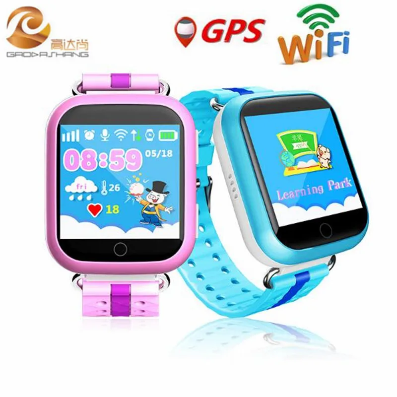 Gps tracker smart watch baby watchs Wifi touch screen font b smartwatch b font kids Safe