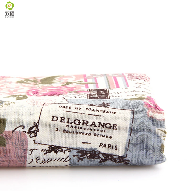 Специальное предложение ретро бабочка роуз льняные ткани скатерти ткань подушки