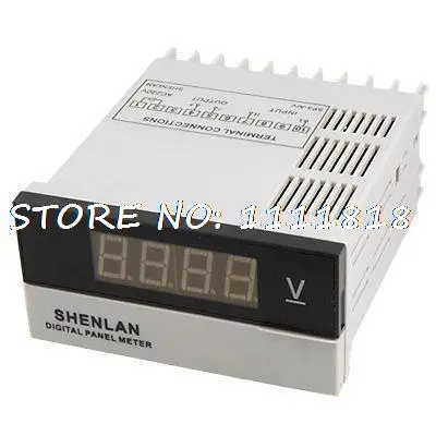 

3 1/2 Red LCD Digital DC 0-600V Voltage Panel Meter Voltmeter