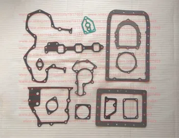 

NJ385 Engine gasket kit + NJ385 Cylinder Head Gasket, Mahindra Fengshou tractor's diesel engine parts, FS254, Lenar 254