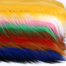 Luxury Long Hair Faux Fur Fabric Plush Toy Fabric 50x150cm