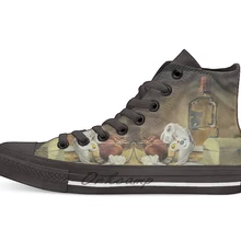 Контроллер Kipa ver. 1 Повседневная Высокая холщовая обувь кеды для дропшиппинг