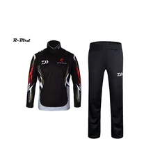 Комплекты одежды для рыбалки, Мужские дышащие UPF 50+ УФ-защита, уличная спортивная одежда, летний костюм для рыбалки, рубашка и штаны l888