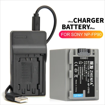 

1PCS NP-FP70 NPFP70 Battery + USB charger for Sony NP-FP50 NPFP50 NP-FP90 NP FP90 NP-FP30 NPFP30 NP-FP60 DCR-HC26 DCR-HC27