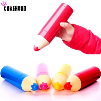 

CAKEHOUD Color Pencil Head Stainless Steel Vacuum Thermos Bottle Candy Color Student Children Handy Bottle