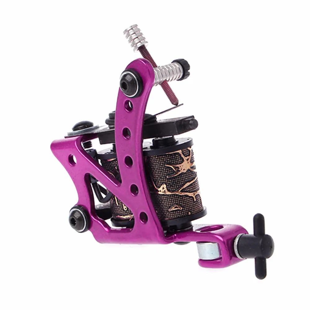 

Complete Tattoo Machine Kit Set Pigment Power Beginner Permanent Makeup Grip