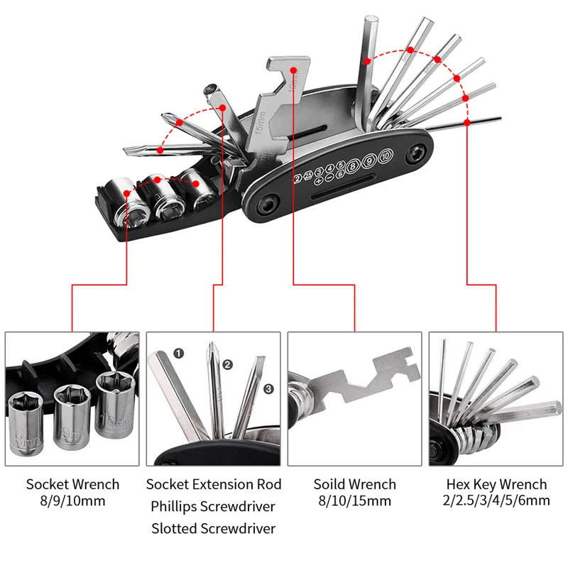 Инструменты для ремонта велосипедов Горный велосипед велосипеды набор ...