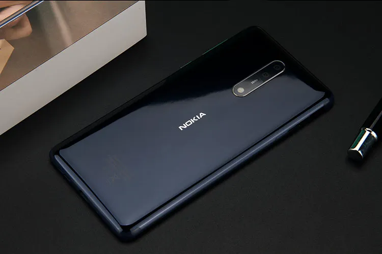NOKIA 8 TA-1012 6GB RAM 128GB ROM Qualcomm Snapdragon 835 2.5GHz Octa Core 5.3 Inch 2.5D IPS Corning Gorilla Glass 5 2K Screen Dual Camera Android 8.1 4G LTE Smartphone