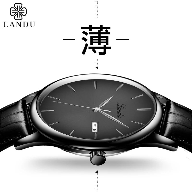 

9mm Charms Accurate Luminous BusinessMechanical Wristwatches Men Waterproof Watch Vintage High Quality Male Sporty Watches