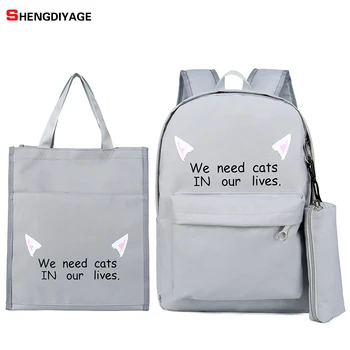 

Fashion Backpack Women Children Schoolbag Back Pack Leisure Korean Ladies Knapsack Laptop Travel Bags for School Teenage Girls