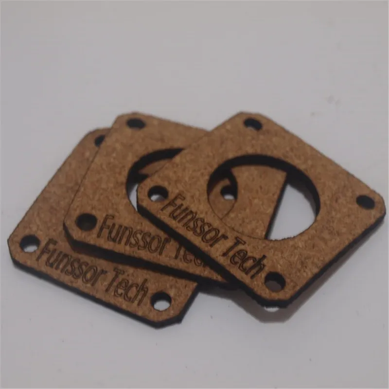 1 шт. NEMA 17 шаговый двигатель пробковый демпфер для DIY Reprap Prusa, Creality, Anet 3d принтер изолятор комплект