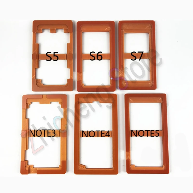 

For Samsung S3 S4 S5 S6 S7 Note 2 3 4 5 mini LCD Screen Glass Display UV LOCA Glue Mould Mold Mobile Phone Parts