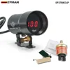 EPMAN Sport – jauge de pression d'huile fumée MICRO numérique 37mm, 3-4-6-8 cylindres, moteurs noirs pour Ford FOCUS 2.0 EP37BKOLP ► Photo 1/6