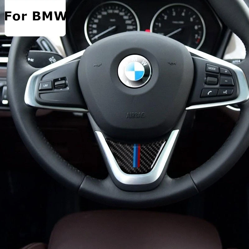 Buy Carbon Fiber Car Steering Wheel Sticker M stripe