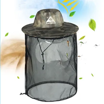 

PLAY-KING Fisherman Mesh Fishing Cap Outdoor Hat Sun UV Resistance Safety & Survival Z0712