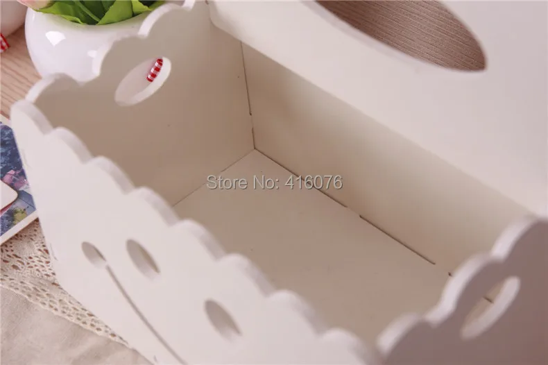 Современная новая смайлик креативная деревянная коробка для ткани рулон бумажная упаковка Настольный диспенсер салфеток держатель чехол для хранения домашнего декора