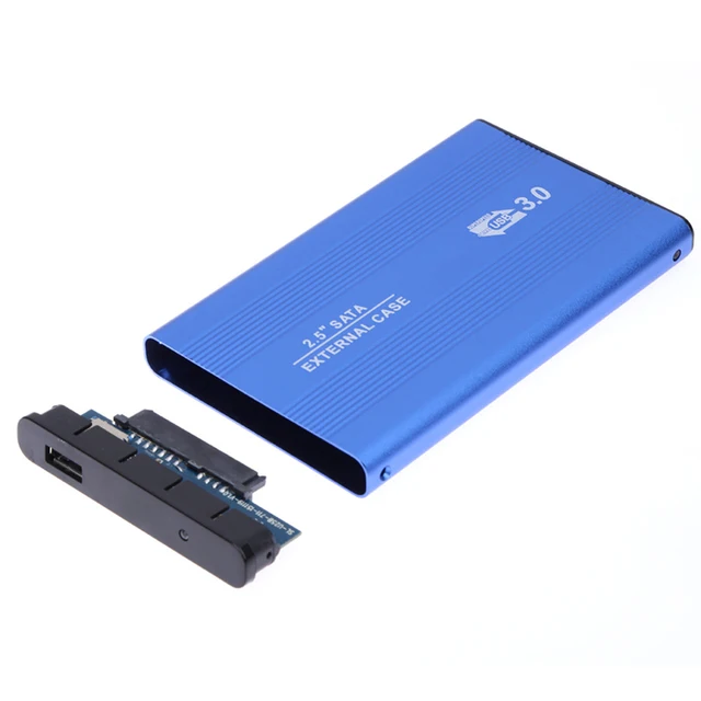 Carcasa de disco duro USB 3,0 a SATA 3,0, carcasa de disco externo HDD, transmisión de 3TB, Protocolo UASP de 2,5 pulgadas, 4 colores, novedad Carcasa de disco duro USB 3,0 a SATA 3,0, carcasa de disco externo HDD, transmisión de 3TB, Protocolo UASP de 2,5 pulgadas, 4 colores, novedad