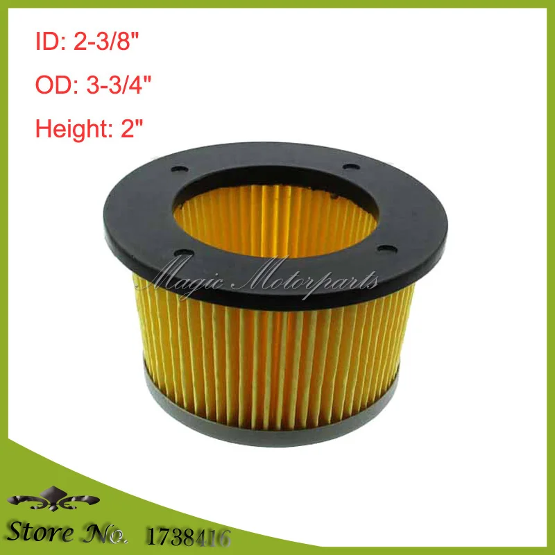 10x воздушный фильтр для TECUMSEH 30727 H30 H70 HH60 HH70 V70 для 2,5 через 8HP JOHN DEERE AM30900 CUB кадет TC-30727 488619 488619-R1
