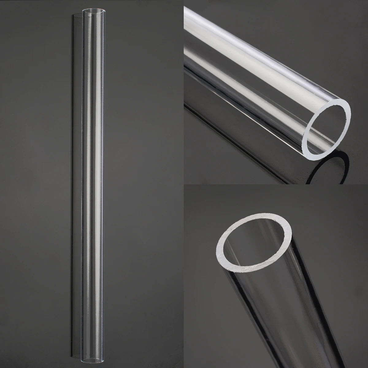 Transparent Acrylic Tube Acrylic Plexiglass Lucite Tube 20mm OD 16mm ID For 300mm Length Tools