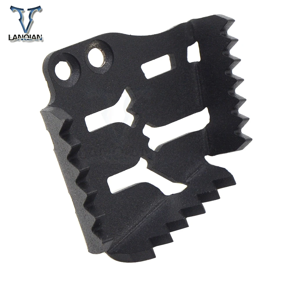 Motorcycle Accessories Rear Brake Pedal Extension Lever Step Plate Tip Side Stand Enlarge For KTM 990 Adventure R 2006-2013 2008