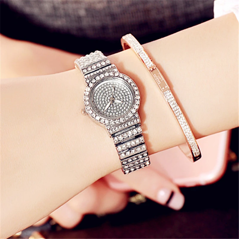 

Fashion Silver Bracelet Ladies Watches Luxury Women Watch Ctpor Brand 36mm Female Clock Waterproof Casual Women's Wristwatch Top