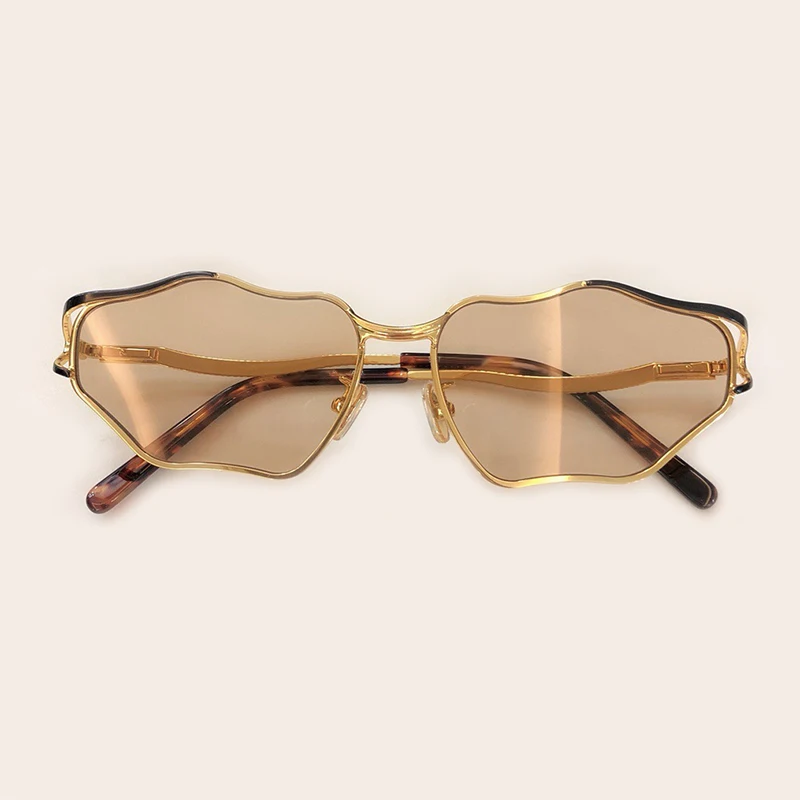 So Luxus Damen Sonnenbrille Polygon Sunglasses Weiblichen Legierung 2019 no3 Coole no5 no4 Sunglasses Sunglasses Fahren Shades Oculos Frauen Rahmen Designer Marke no2 No1 Sunglasses Retro Sunglasses De aq5A8z