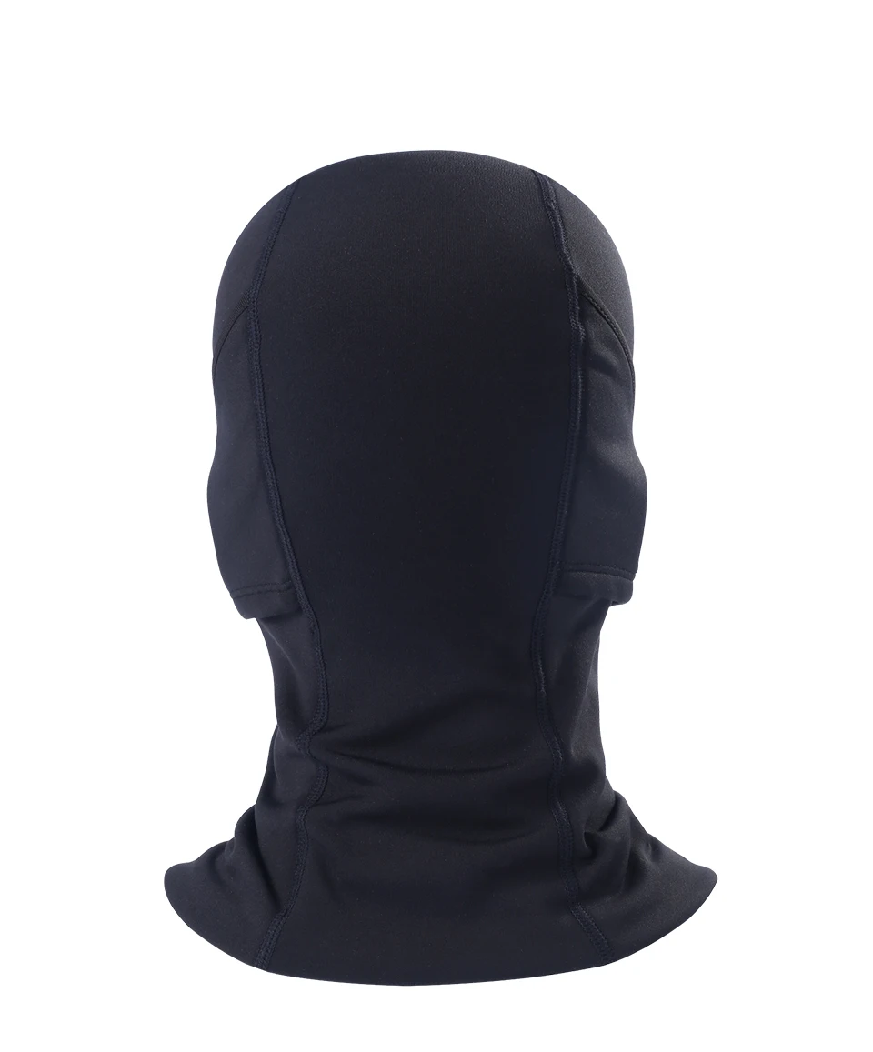 Черная зимняя Флисовая Балаклава, маска для лица, тепловая, теплая, для велоспорта, с капюшоном, для лайнера, для спорта, катания на лыжах, велосипеде, сноуборде, защитная шапка
