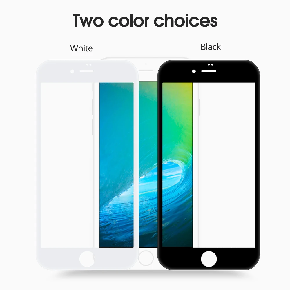 Защитное стекло 6D для iPhone 6 8 Xr Xs Max X 7 s Plus Xs|Защитные стёкла и плёнки| |
