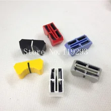 [BELLA] т-смеситель Ручка регулятора уровня ручки красный, желтый, белый, синий и серый колпачок фейдер- 50 шт./партия