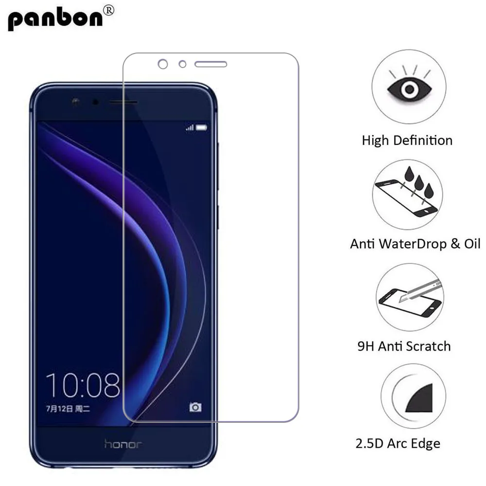 

Panbon Premium HD Screen Protector For Huawei honor 8 lite Explosion Proof Tempered Glass Cover Film for honor 8 Pro glass