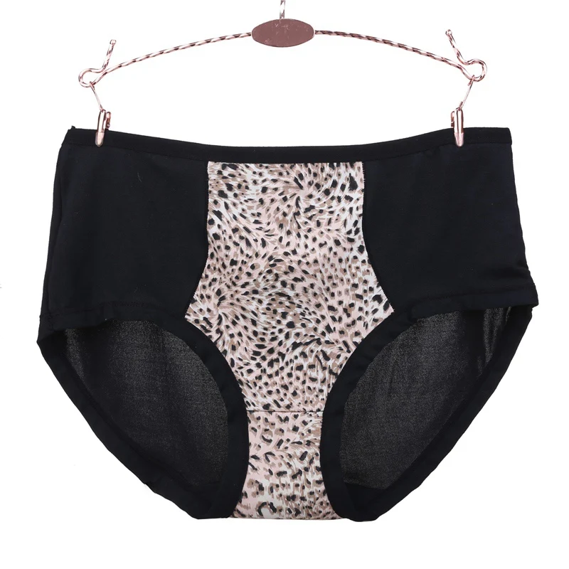

Modal Women Sexy Lingerie Leopard Print Seamless Hip Briefs Medium-Rise Intimates Underwear Women Panties ropa interior femenina