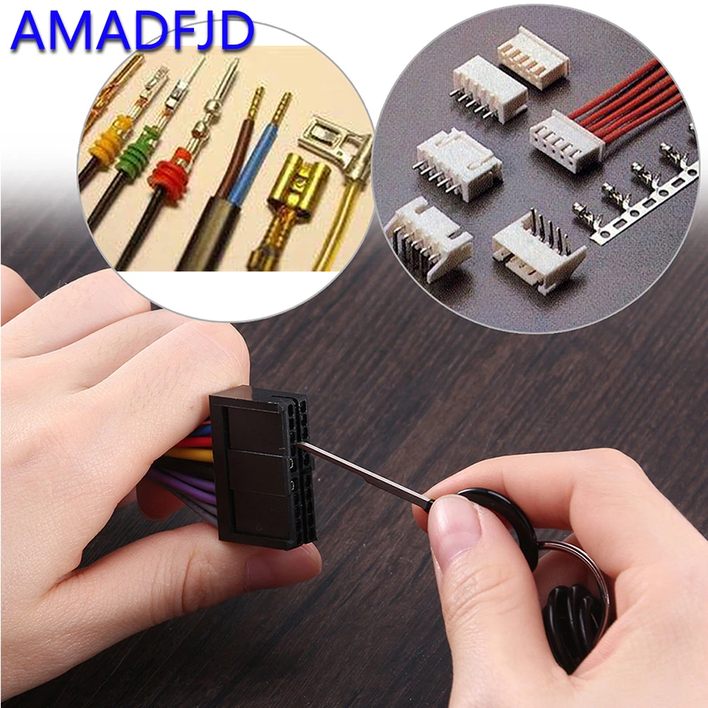 AMADFJD электропроводки обжим коннектора Pin Extractor Комплект ремонт автомобилей
