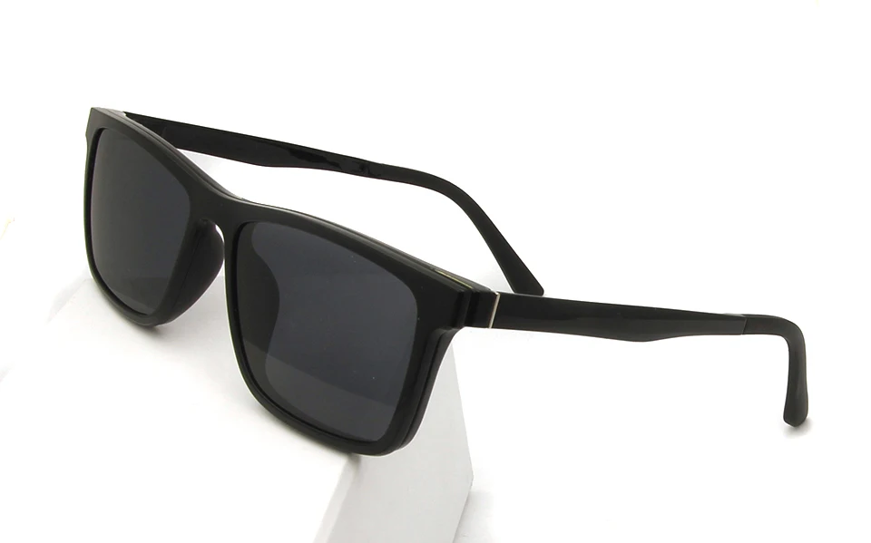 Ultem круглые очки магнитные солнцезащитные очки Для Мужчин Поляризованные прикрепляемые солнцезащитные очки для женщин унисекс солнцезащитные очки с квадратными линзами с UV400 высокое качество