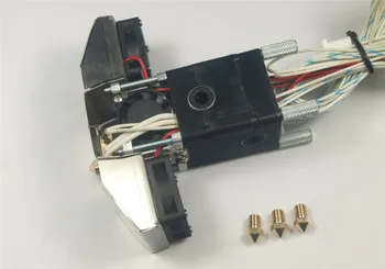 

1.75/3mm Ultimaker 2 Extended 3D printer parts Ultimaker 2+ Extended Olsson block nozzle full hotend kit