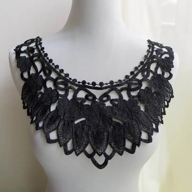 Boutique Applique Dress Black