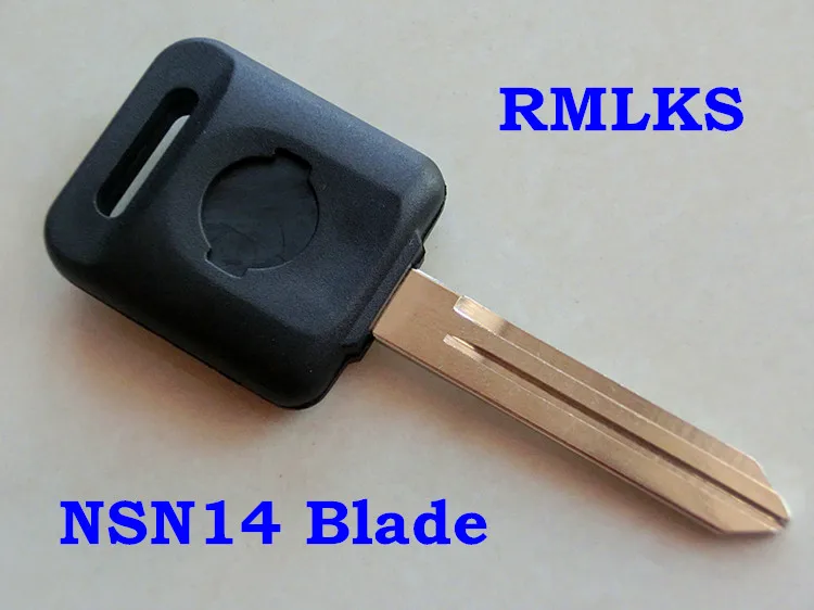 RMLKS Новый чехол для ключа транспондера Подходит Nissan Qashqai Tiida NSN14 автомобиля |