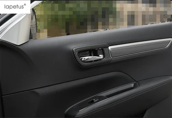 

Lapetus Accessories Fit For Renault Koleos 2017 - 2020 Inner Handle Bowl Protector Molding Cover Kit Trim ABS Carbon Fiber Look